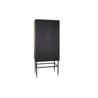 Skåp DKD Home Decor Svart Grå 75 x 40 x 181 cm finns hos Nordekko
