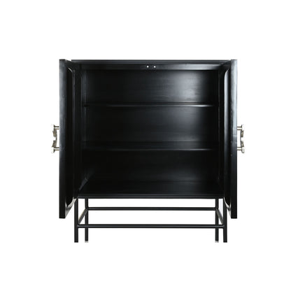 Skänk DKD Home Decor Vit Svart Grå 100 x 40 x 140 cm 22 x 40 x 140 cm finns hos Nordekko