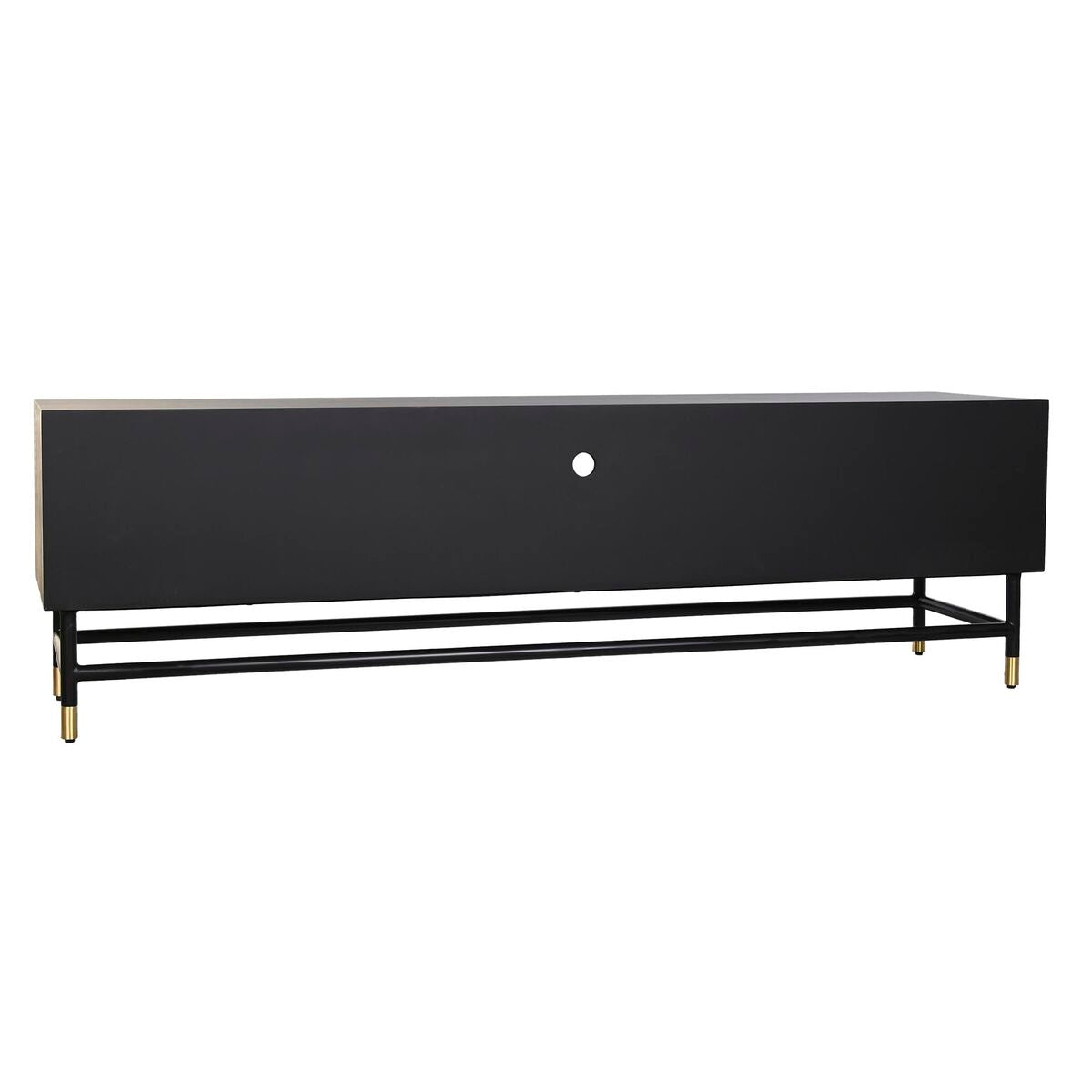 TV-möbler DKD Home Decor Vit Svart Grå Harts Ben Trä MDF 170 x 40 x 50 cm finns hos Nordekko