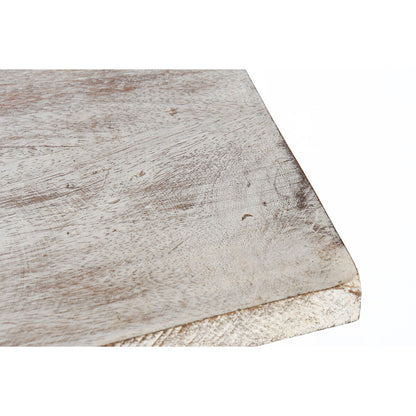 Sidobord DKD Home Decor Vit Mangoträ 150 x 41 x 76 cm finns hos Nordekko