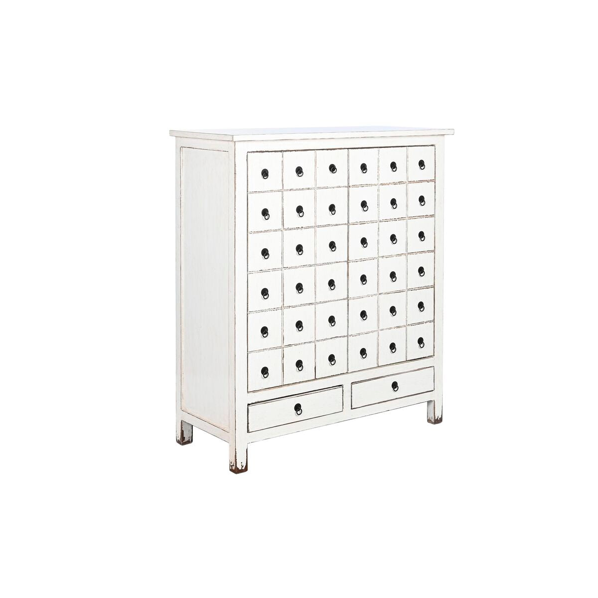 Byrå DKD Home Decor Vit Orientalisk Lackad 102 x 42 x 120 cm finns hos Nordekko