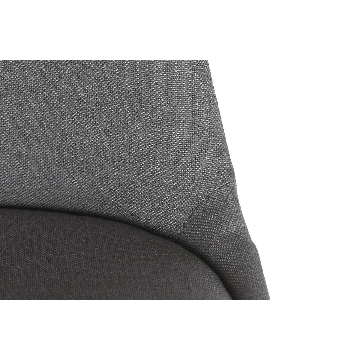 Matsalsstol DKD Home Decor Polyester Mörkgrå Tölgy (48 x 44 x 84 cm) finns hos Nordekko