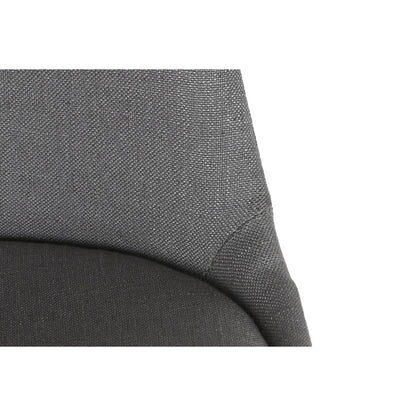Matsalsstol DKD Home Decor Polyester Mörkgrå Tölgy (48 x 44 x 84 cm) finns hos Nordekko