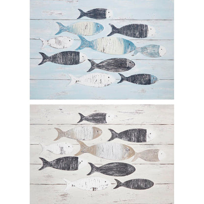 Kanvas DKD Home Decor Spiraler Medelhavs (90 x 2 x 60 cm) (2 antal) finns hos Nordekko