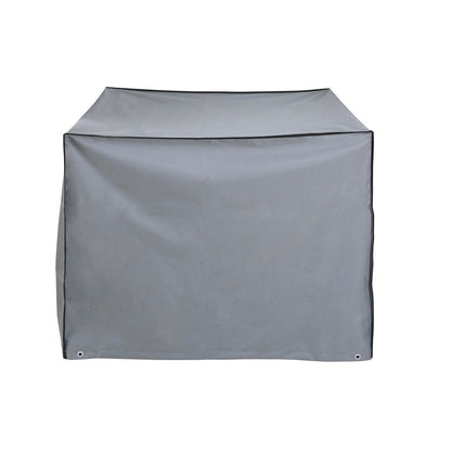 Stol täcka DKD Home Decor Svart Mörkgrå 100 x 100 x 80 cm finns hos Nordekko
