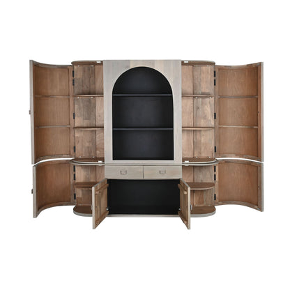 Visningsställ DKD Home Decor 177 x 40 x 180 cm Glas finns hos Nordekko