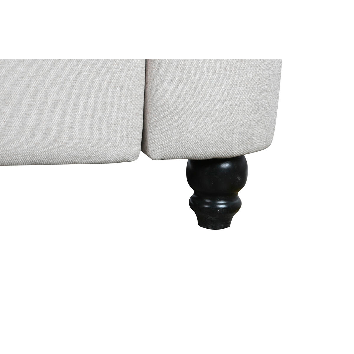 Soffa DKD Home Decor Vit Brun Kräm Trä 209 x 84 x 76 cm finns hos Nordekko