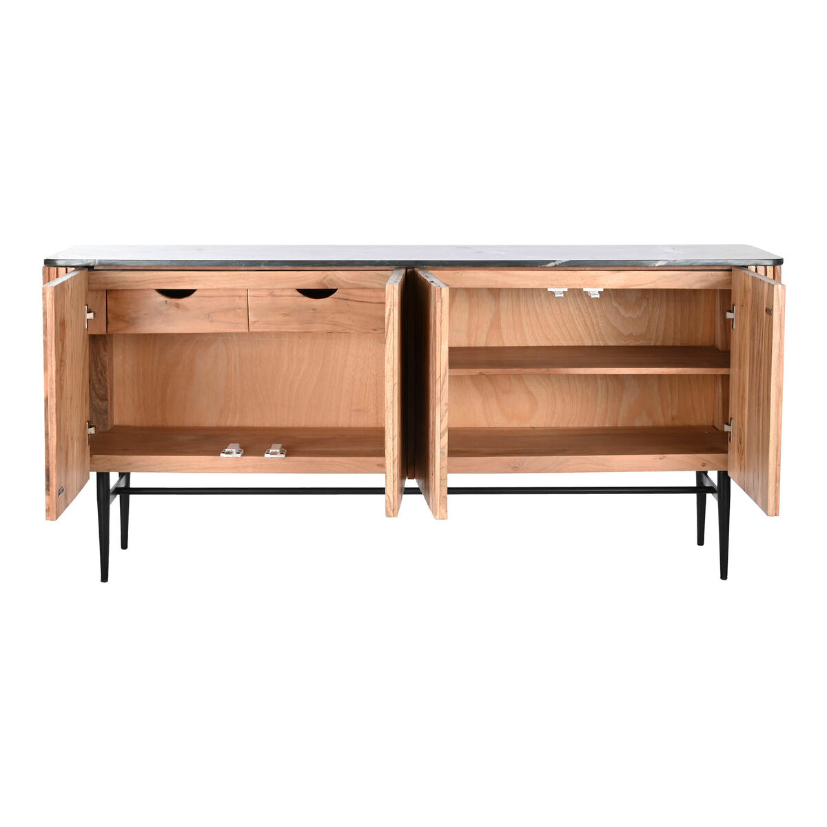 Skänk DKD Home Decor Marmor Akaciaträ 170 x 40 x 80 cm finns hos Nordekko