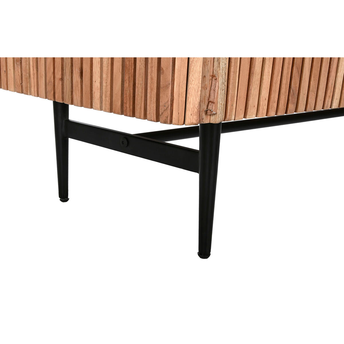 TV-möbler DKD Home Decor Brun Svart Naturell Marmor Akaciaträ 145 x 45 x 60 cm finns hos Nordekko