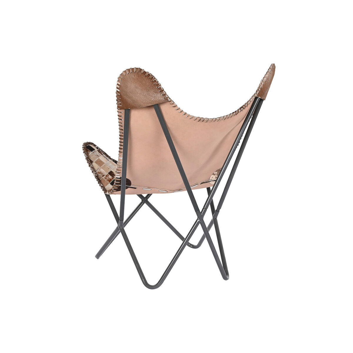 Fåtölj DKD Home Decor Beige Kamel Järn 70 x 70 x 90 cm finns hos Nordekko