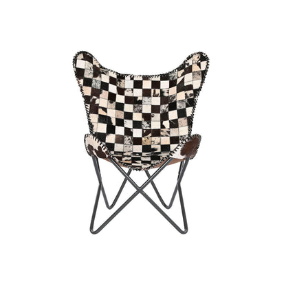 Fåtölj DKD Home Decor Kräm Mörkbrun Järn 70 x 70 x 90 cm finns hos Nordekko