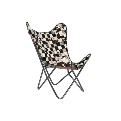 Fåtölj DKD Home Decor Kräm Mörkbrun Järn 70 x 70 x 90 cm finns hos Nordekko