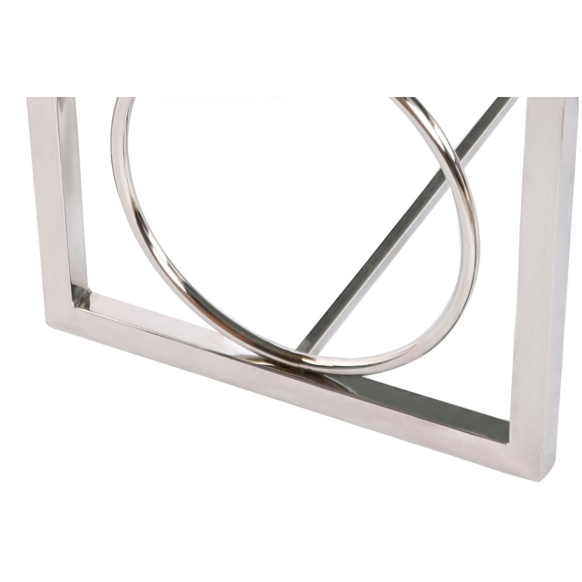 Sittpall DKD Home Decor Kräm Silvrig Mörkbrun Stål 122 x 41 x 44 cm finns hos Nordekko