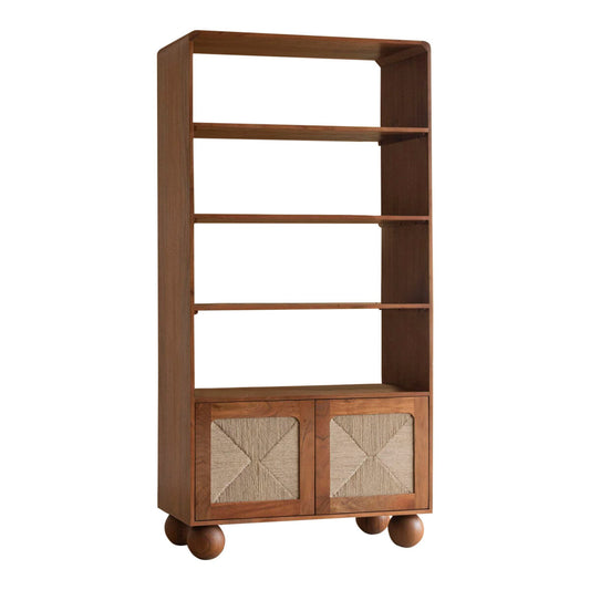 Bokhylla DKD Home Decor Brun Akaciaträ 90 x 40 x 181 cm finns hos Nordekko