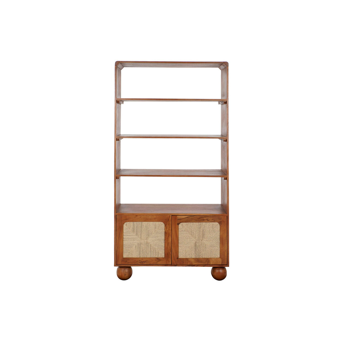 Bokhylla DKD Home Decor Brun Akaciaträ 90 x 40 x 181 cm finns hos Nordekko
