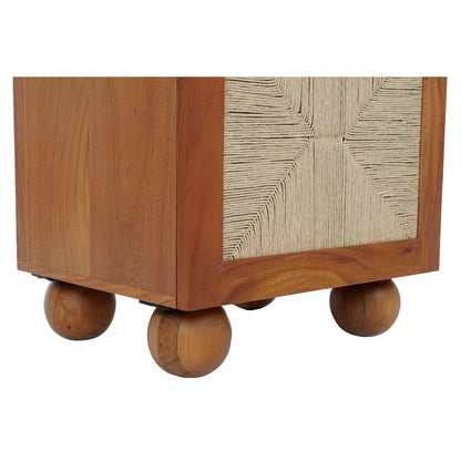 Nattduksbord DKD Home Decor Brun Akaciaträ 50 x 40 x 53 cm finns hos Nordekko