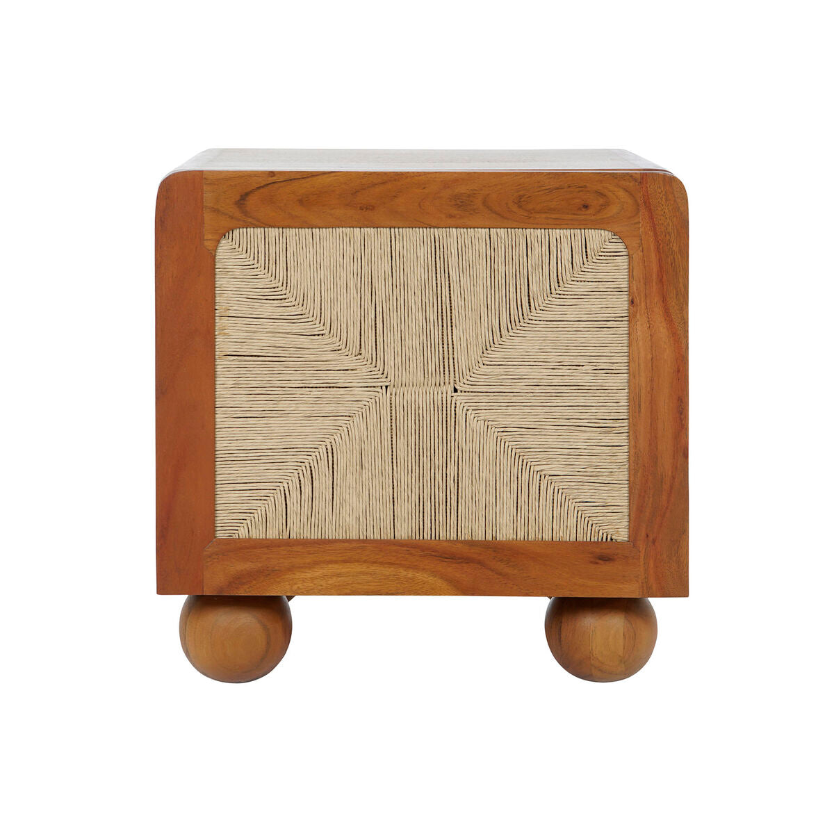 Nattduksbord DKD Home Decor Brun Akaciaträ 50 x 40 x 53 cm finns hos Nordekko