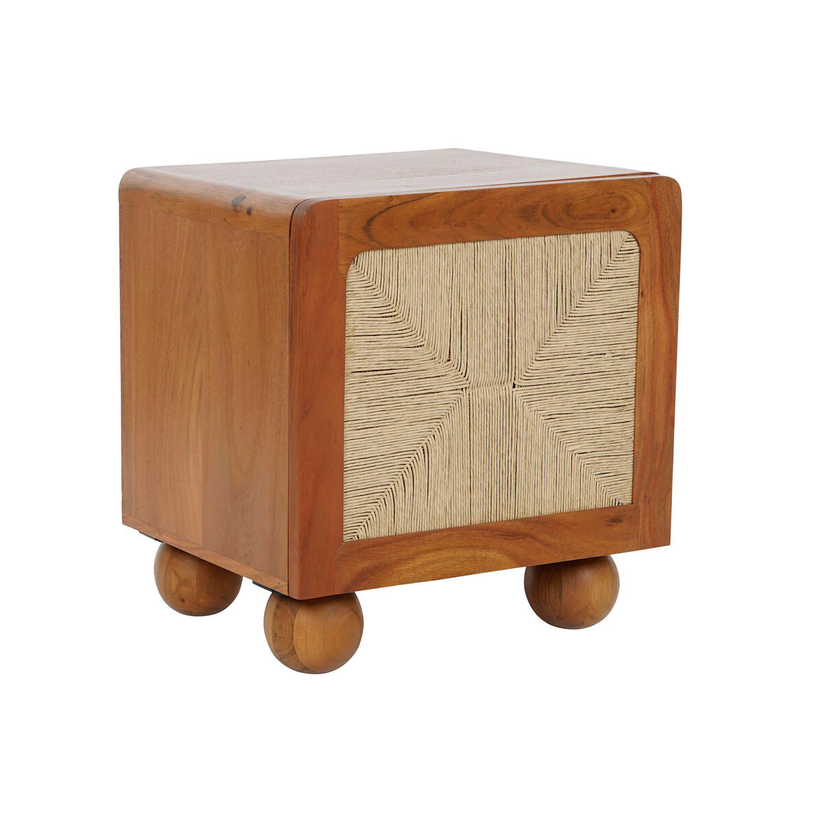 Nattduksbord DKD Home Decor Brun Akaciaträ 50 x 40 x 53 cm finns hos Nordekko