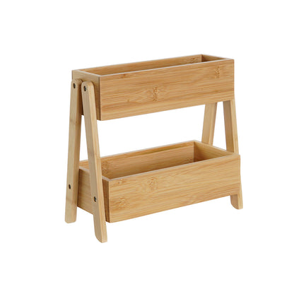 Hyllor DKD Home Decor Trä Bambu 27 x 12 x 25 cm finns hos Nordekko