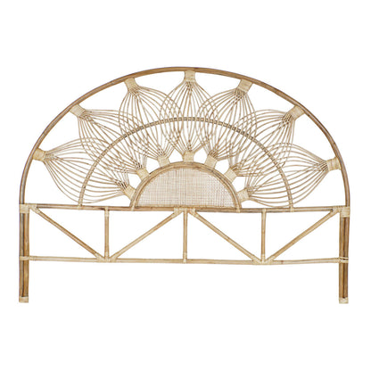 Sänggavel DKD Home Decor Brun Naturell 180 x 4 x 90 cm finns hos Nordekko