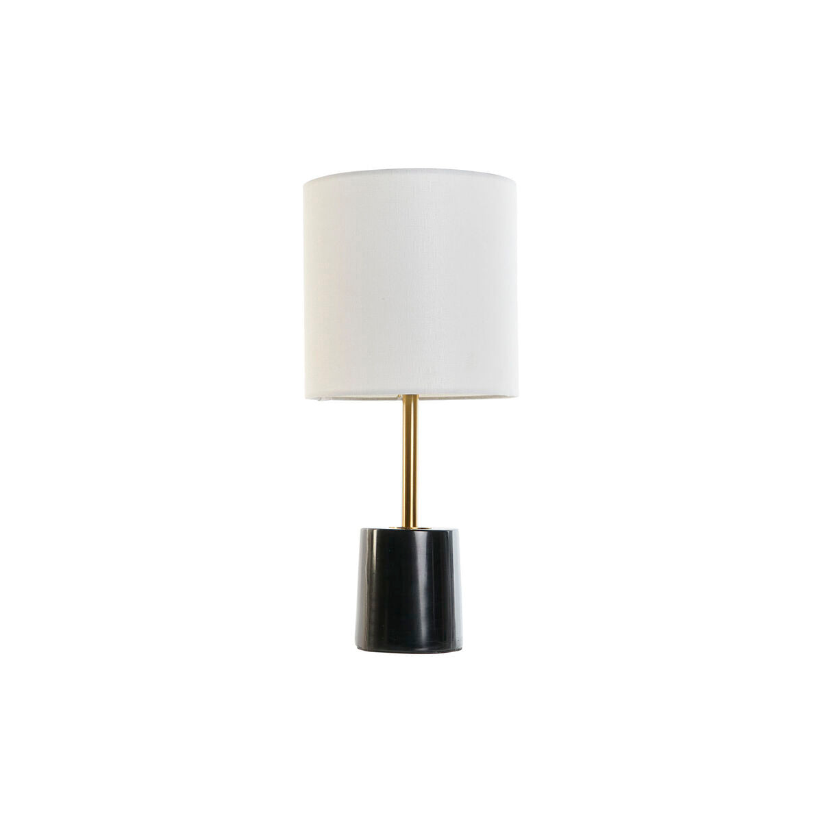 Bordslampa DKD Home Decor Vit Svart Metall Marmor 50 W 220 V 20 x 20 x 42 cm finns hos Nordekko