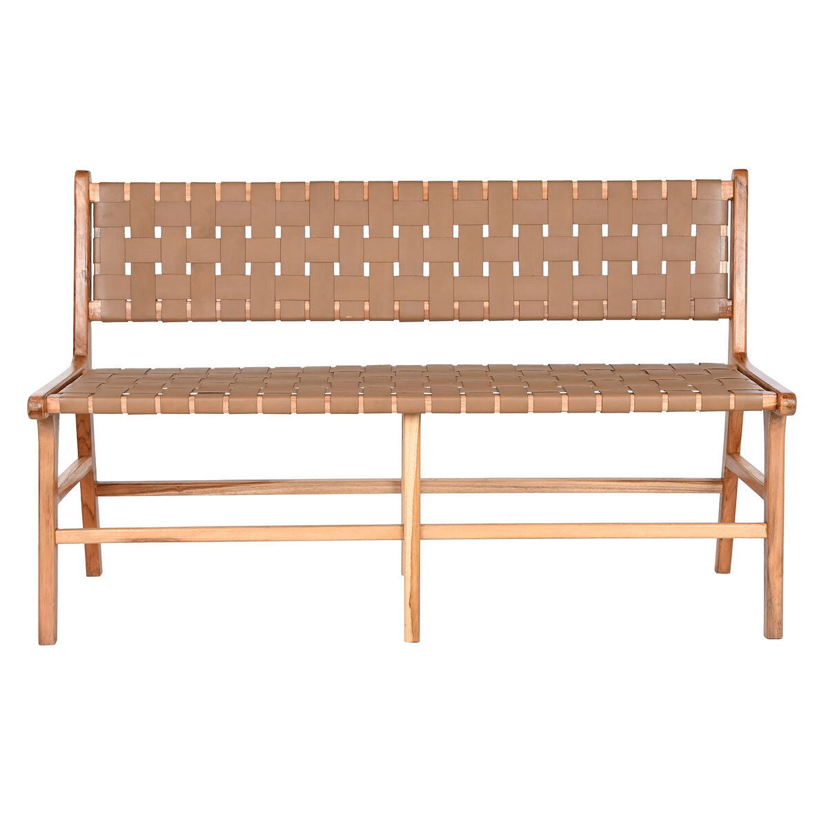 Bänk DKD Home Decor Beige Kolonial 140 x 59 x 89 cm finns hos Nordekko
