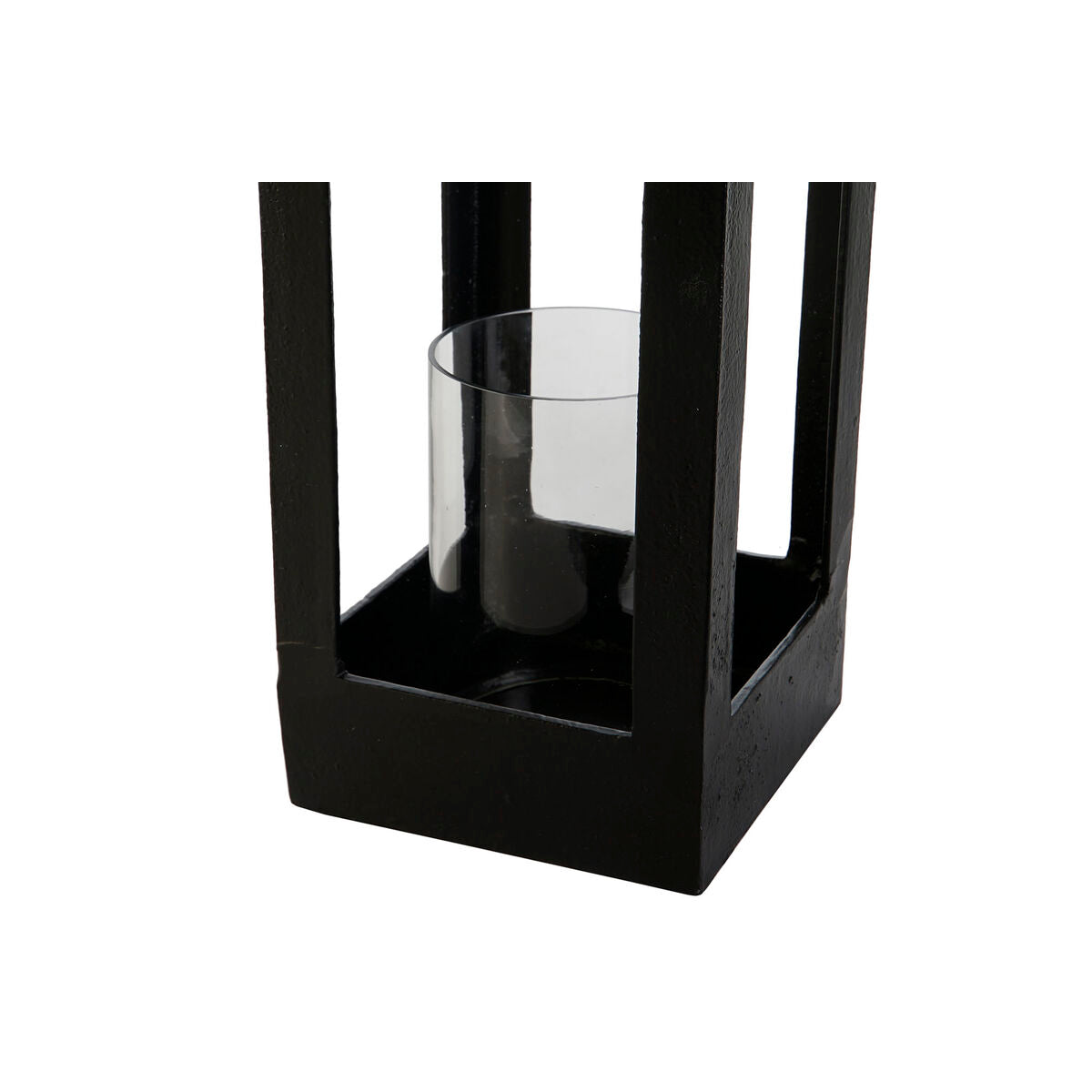 Lykta DKD Home Decor Svart Aluminium Glas 16 x 16 x 55 cm finns hos Nordekko