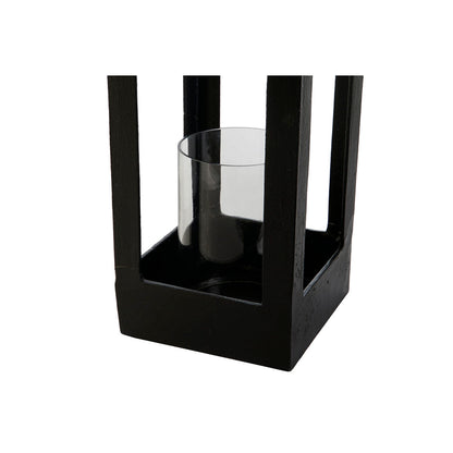 Lykta DKD Home Decor Svart Aluminium Glas 16 x 16 x 55 cm finns hos Nordekko