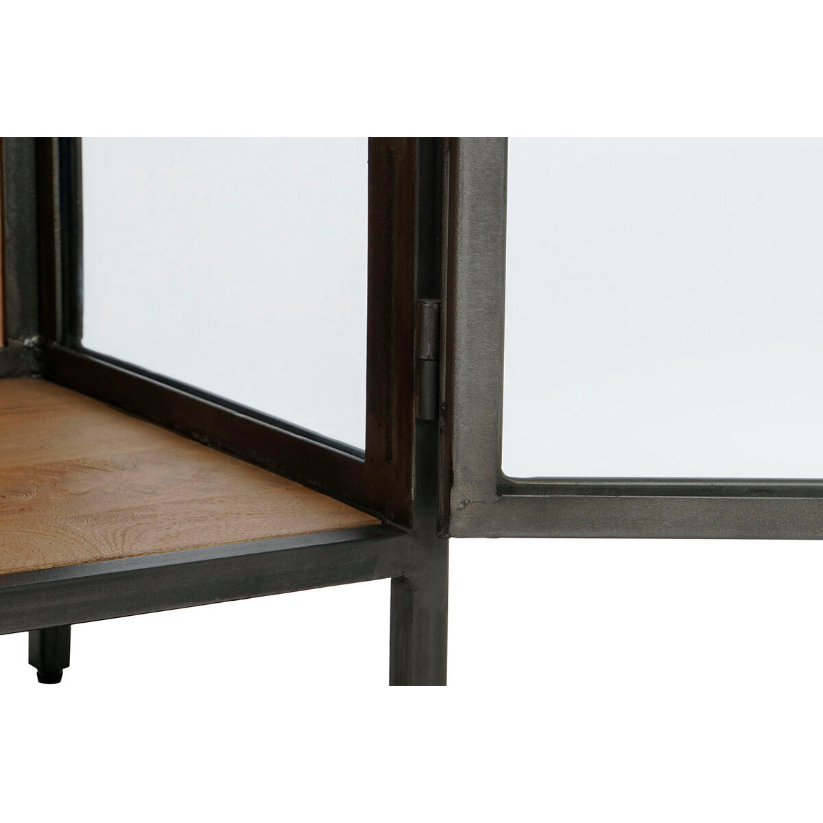 TV-möbler Home ESPRIT Naturell Mörkgrå Trä Metall 137 x 40 x 55 cm finns hos Nordekko