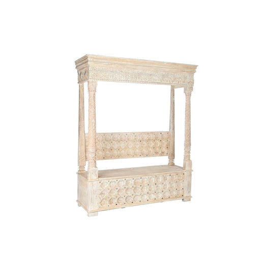 Bänk Home ESPRIT Naturell Mangoträ Indier 190 X 54 X 215 CM finns hos Nordekko