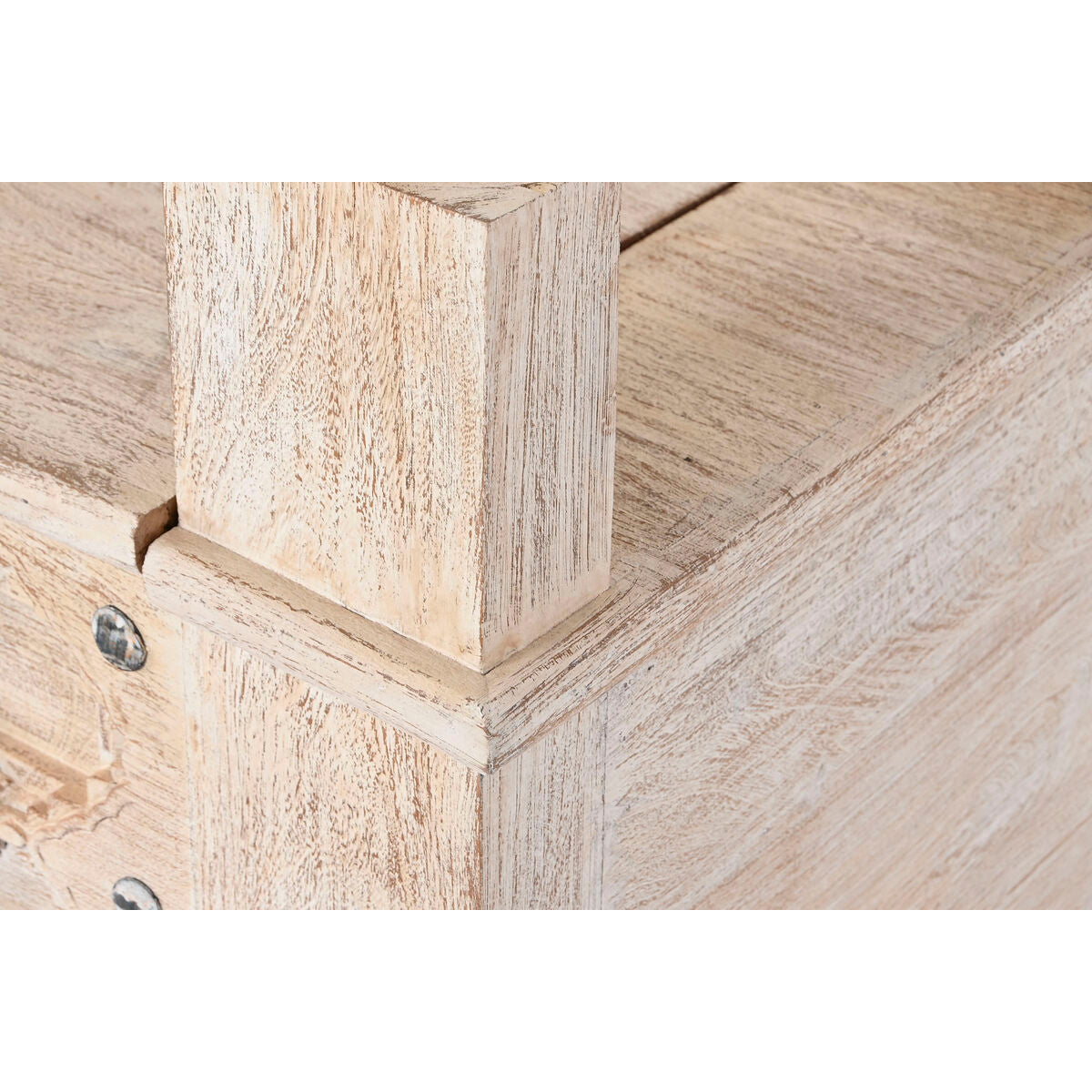 Bänk Home ESPRIT Naturell Mangoträ Indier 190 X 54 X 215 CM finns hos Nordekko
