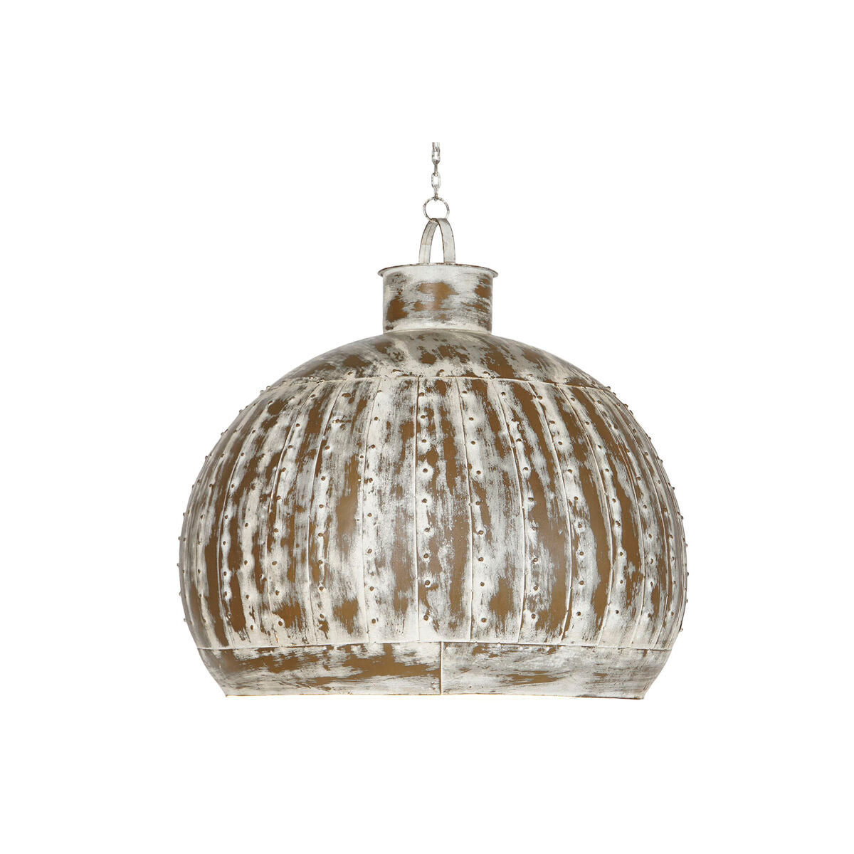 Lampskärm Home ESPRIT Ljusgrå Metall 60 x 60 x 60 cm finns hos Nordekko