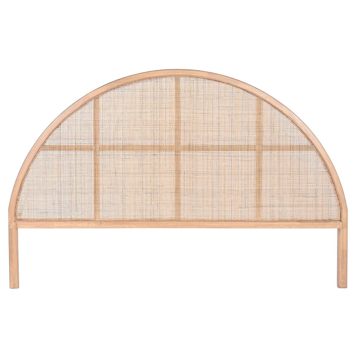 Sänggavel Home ESPRIT Naturell Gummiträ 180 x 3,5 x 120 cm finns hos Nordekko