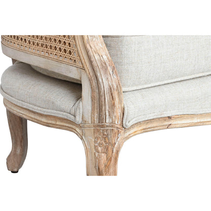 Soffa Home ESPRIT Naturell 125 X 58 X 155 CM finns hos Nordekko