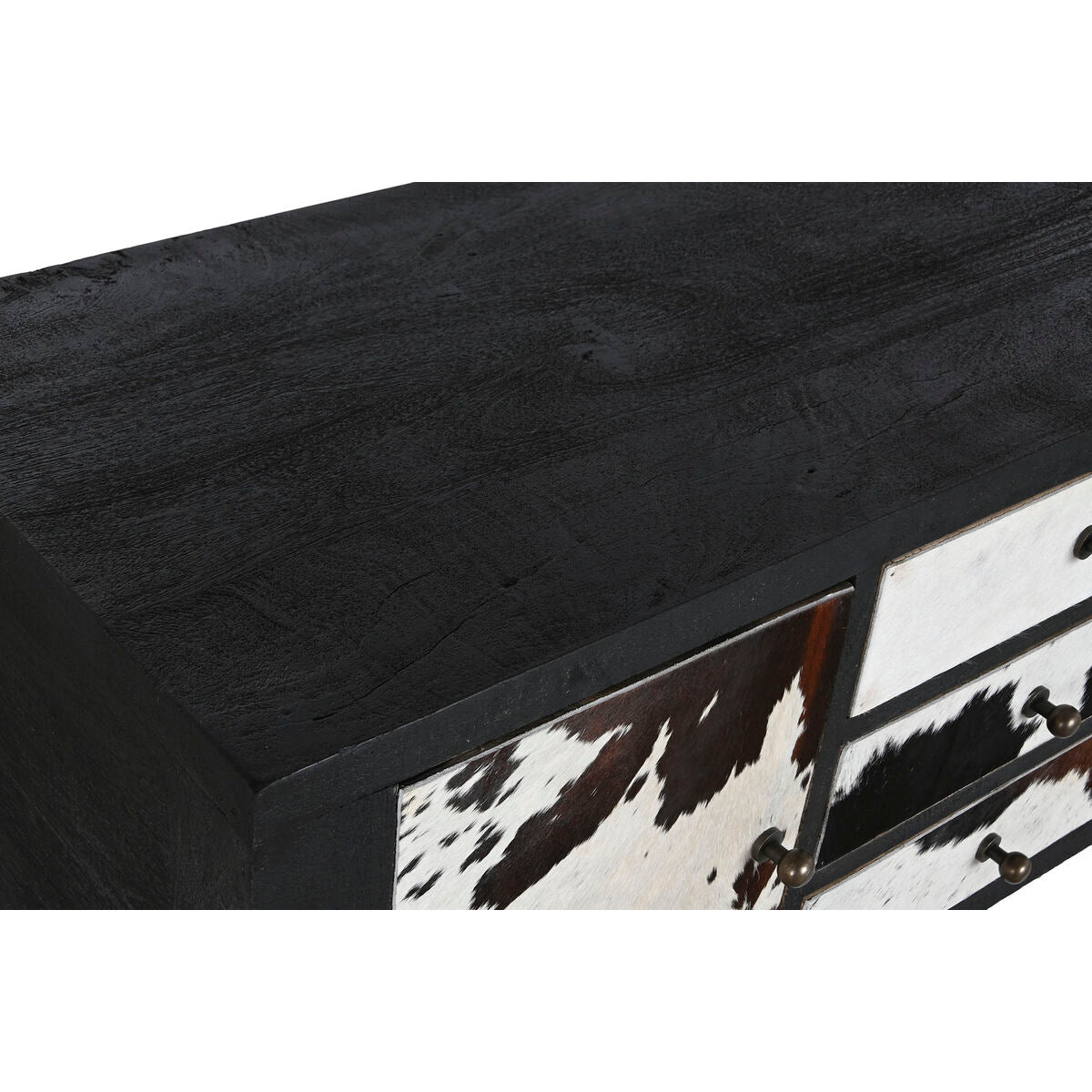 Console Home ESPRIT Läder Mangoträ 135 x 40 x 94 cm finns hos Nordekko