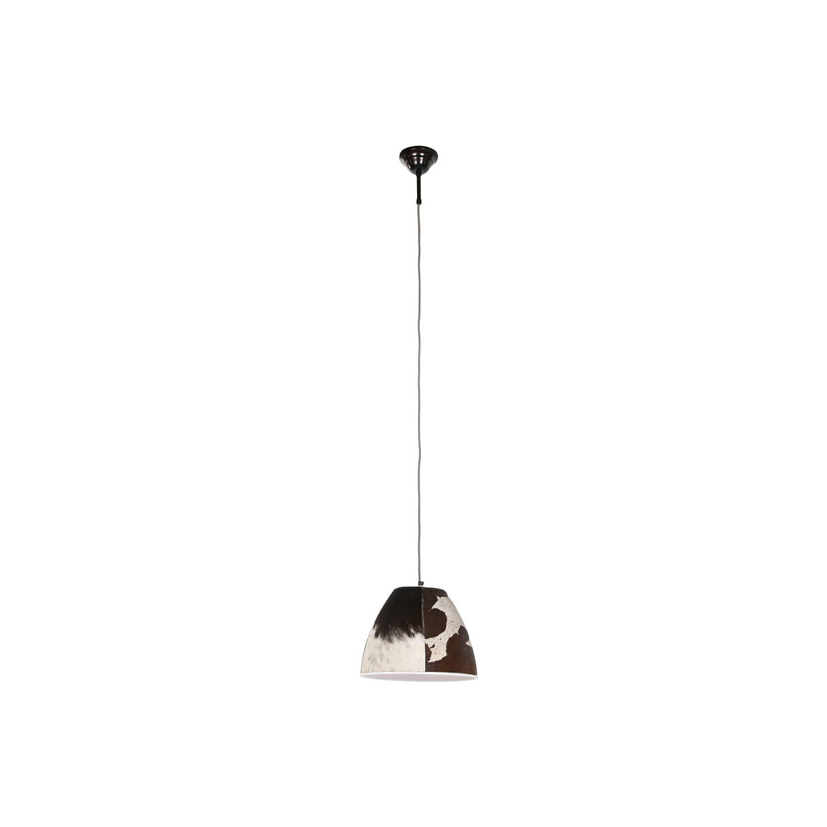 Taklampa Home ESPRIT Läder Metall 34 x 34 x 28 cm finns hos Nordekko