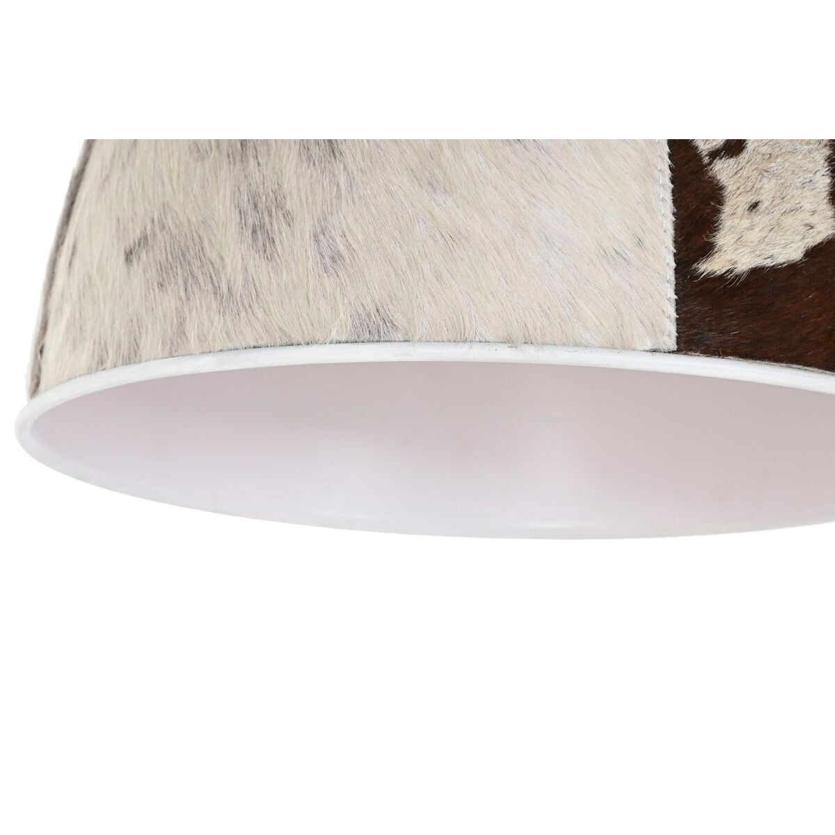 Taklampa Home ESPRIT Läder Metall 34 x 34 x 28 cm finns hos Nordekko