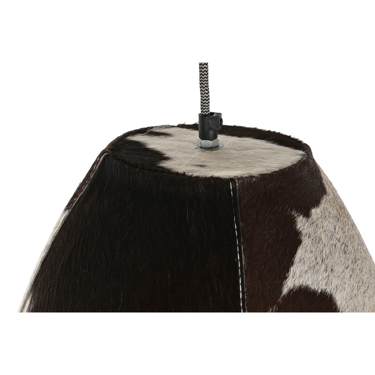 Taklampa Home ESPRIT Läder Metall 34 x 34 x 28 cm finns hos Nordekko