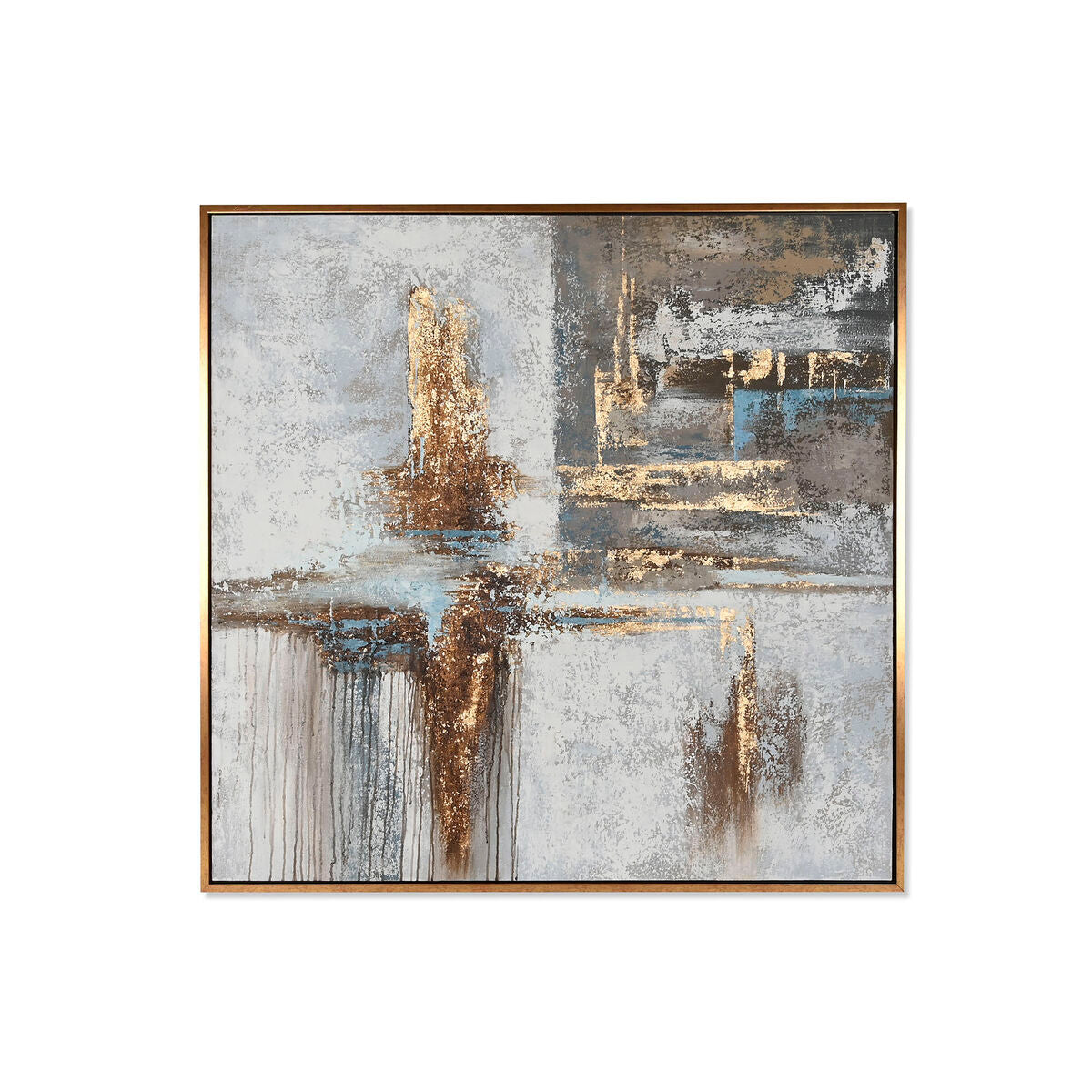 Tavla Home ESPRIT Abstrakt Modern 131 x 4 x 131 cm finns hos Nordekko
