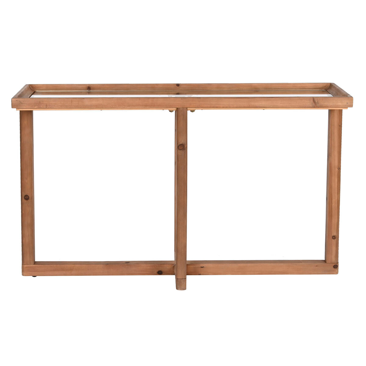 Console Home ESPRIT Brun Glas Gran 120 x 33 x 75 cm finns hos Nordekko
