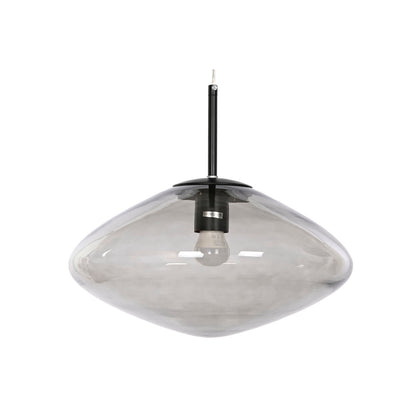 Taklampa Home ESPRIT Grå Glas 50 W 36 x 36 x 20 cm finns hos Nordekko