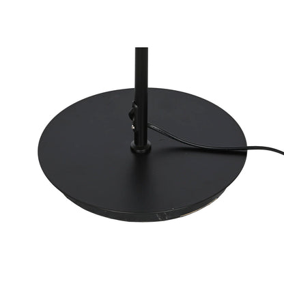 Golvlampa Home ESPRIT Grå Metall Glas 50 W 220 V 39 x 39 x 150 cm finns hos Nordekko