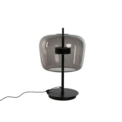 Bordslampa Home ESPRIT Svart Gyllene Metall Glas 35 x 35 x 58 cm finns hos Nordekko