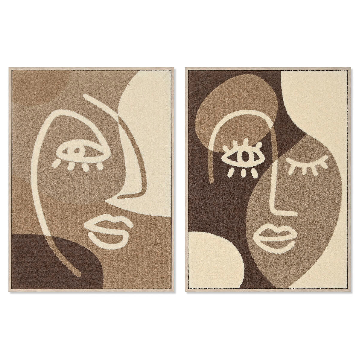 Tavla Home ESPRIT Abstrakt 53 x 4,3 x 73 cm (2 antal) finns hos Nordekko