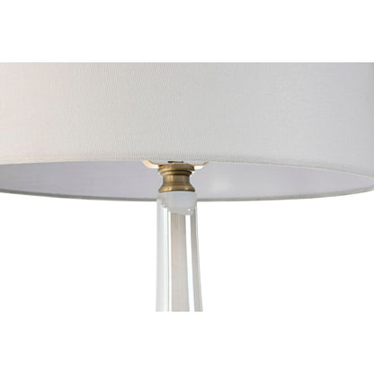 Bordslampa Home ESPRIT Blå Dvobarvna Glas 50 W 220 V 40 x 40 x 84 cm finns hos Nordekko