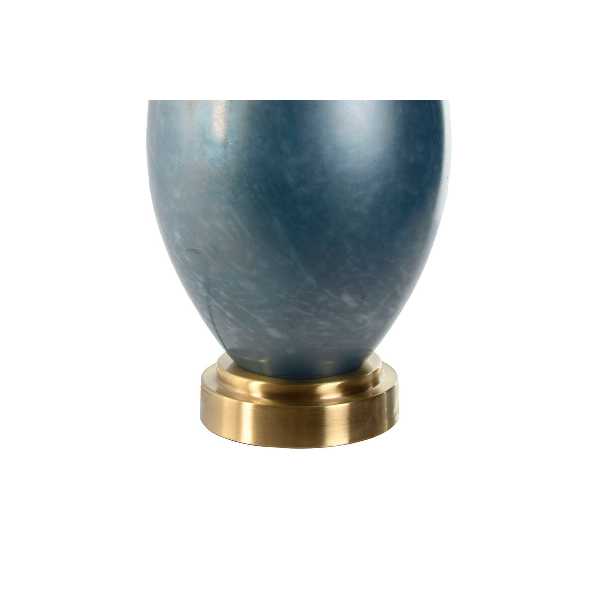 Bordslampa Home ESPRIT Blå Dvobarvna Glas 50 W 220 V 40 x 40 x 84 cm finns hos Nordekko