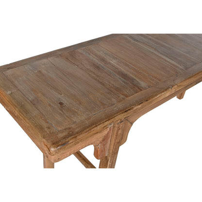 Sidobord Home ESPRIT Mörkbrun teakträ 195 x 50 x 82 cm finns hos Nordekko