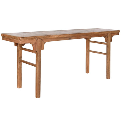 Sidobord Home ESPRIT Mörkbrun teakträ 195 x 50 x 82 cm finns hos Nordekko