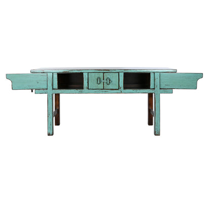 Console Home ESPRIT Turkos Almträ 170 x 49 x 88 cm finns hos Nordekko