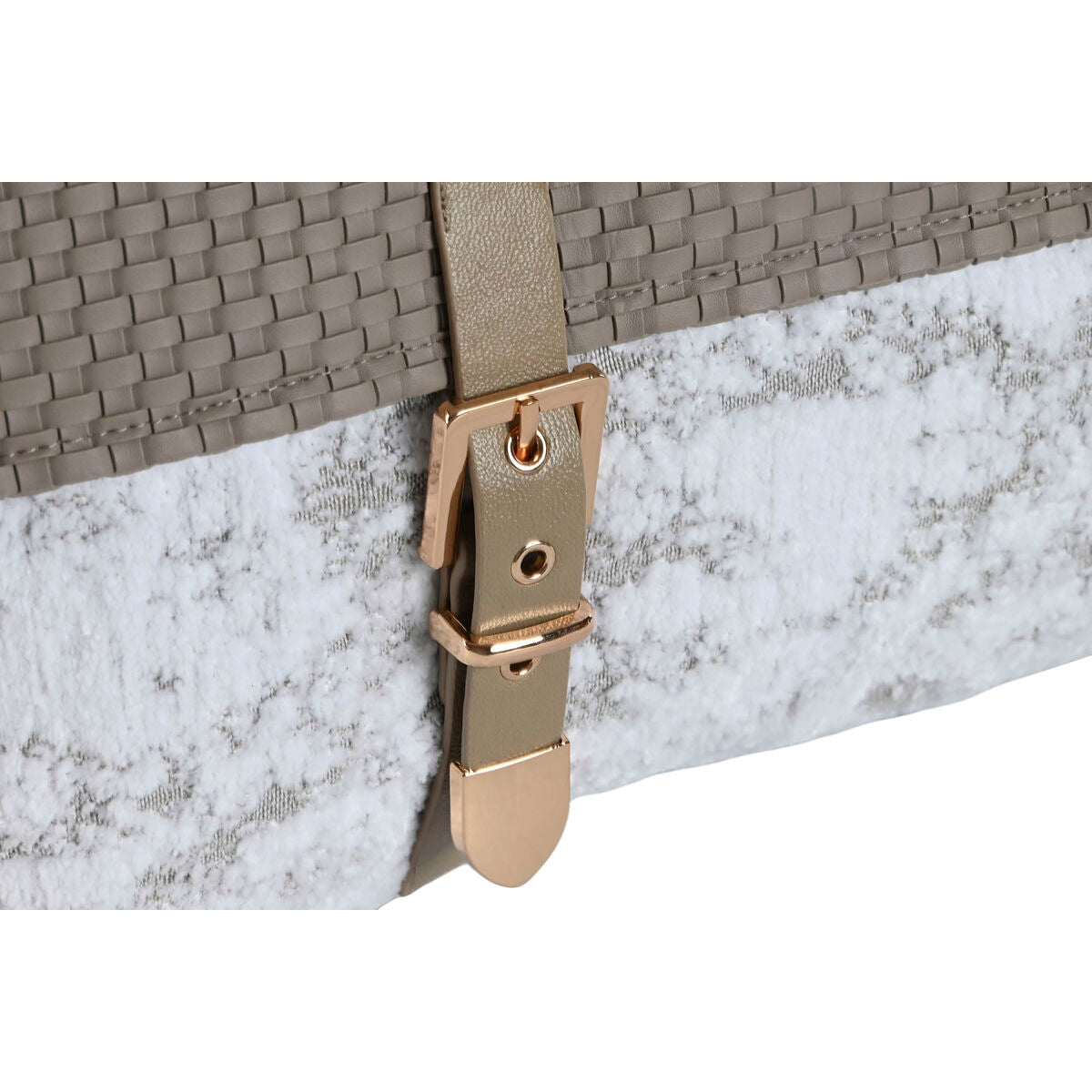 Kudde Home ESPRIT Vit Beige 50 x 10 x 30 cm finns hos Nordekko